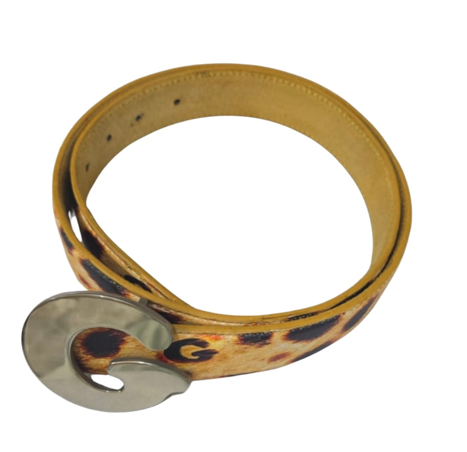 Cheetah Logo Belt
